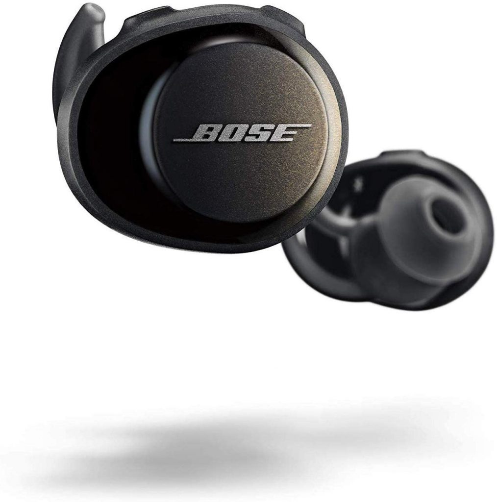 Auricular deportivo negro de la marca Bose Auricular bluetooth deportivo Bose